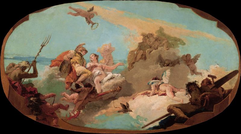 Giovanni Battista Tiepolo The Apotheosis of Admiral Vittor Pisani